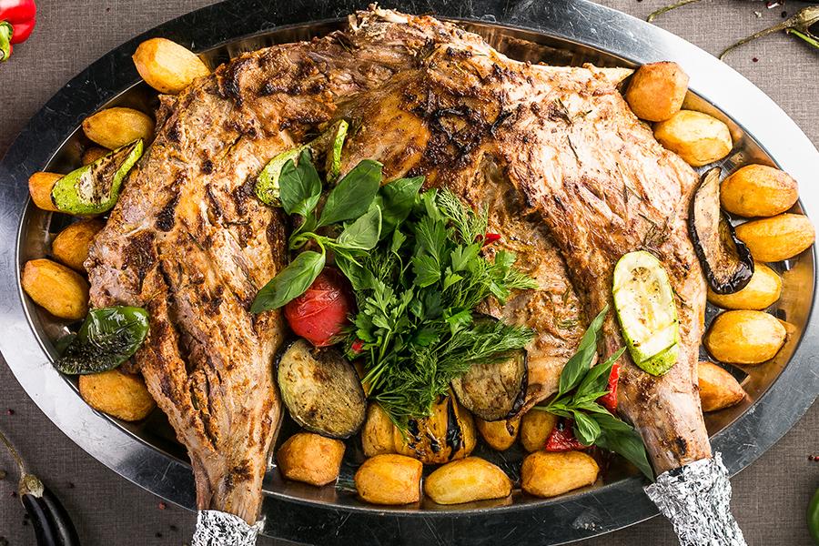 Мясо с овощами