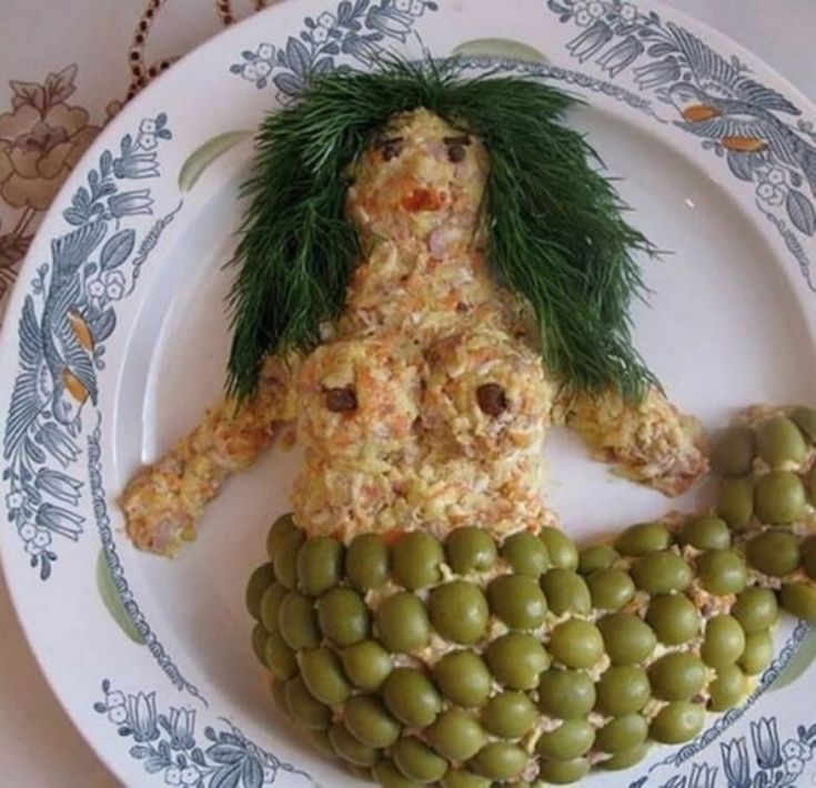 Салат Русалочка